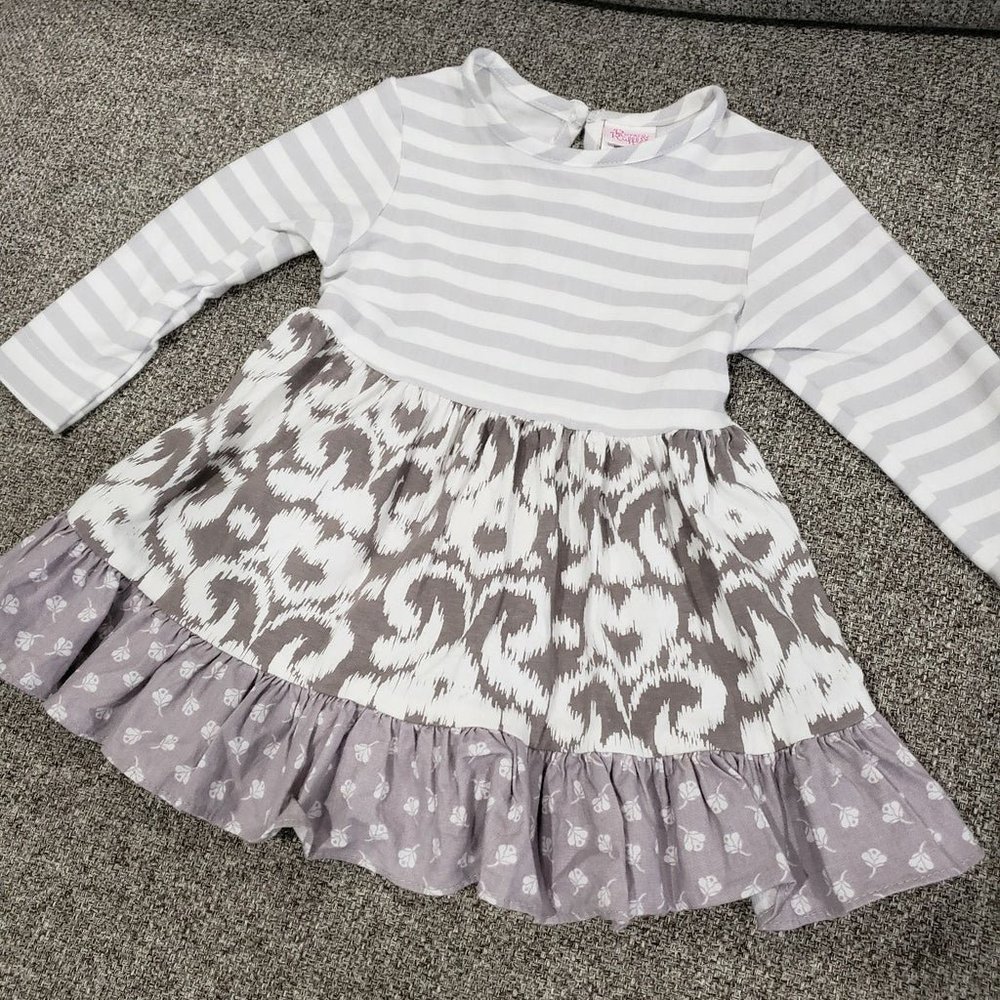 Ricrac and Ruffles 12 Month Dress